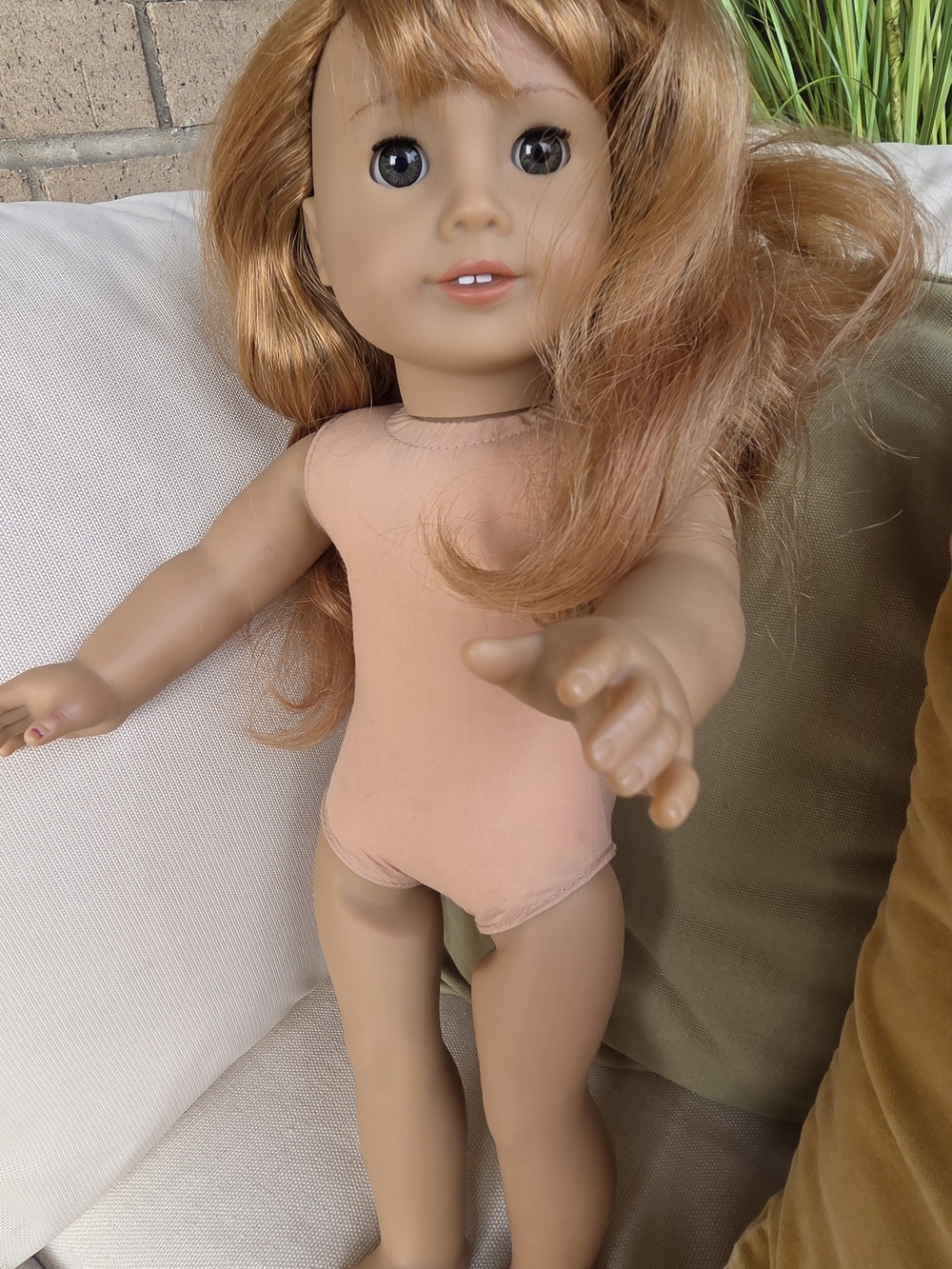 American Girl Doll with Auburn Hair